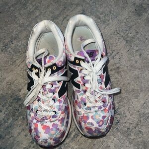 New Balance Multicolor Floral Sneakers